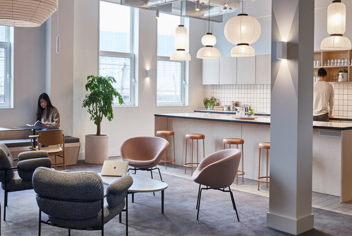 Flexible offices in waterloo station