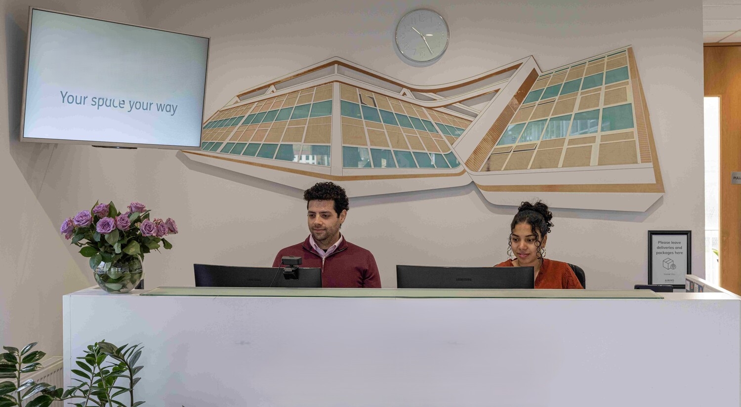 Modern offices in Boston Manor