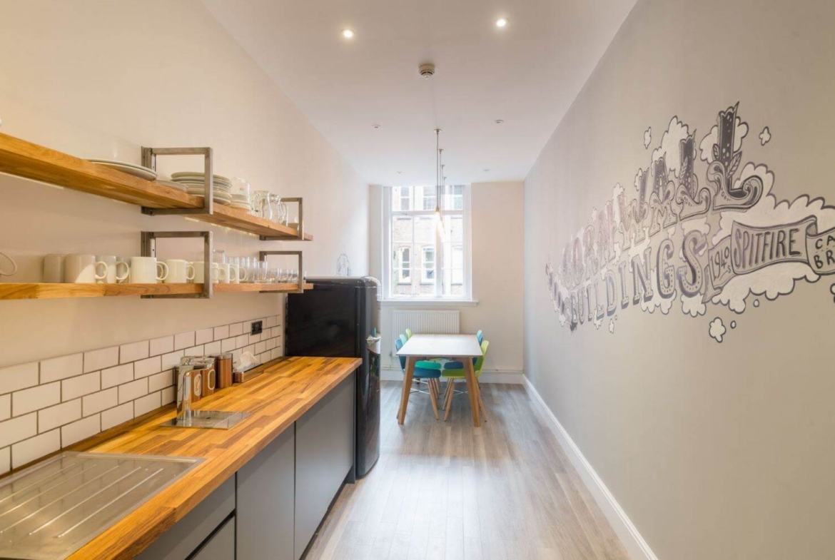 Flexible Offices at Cornwall Buildings