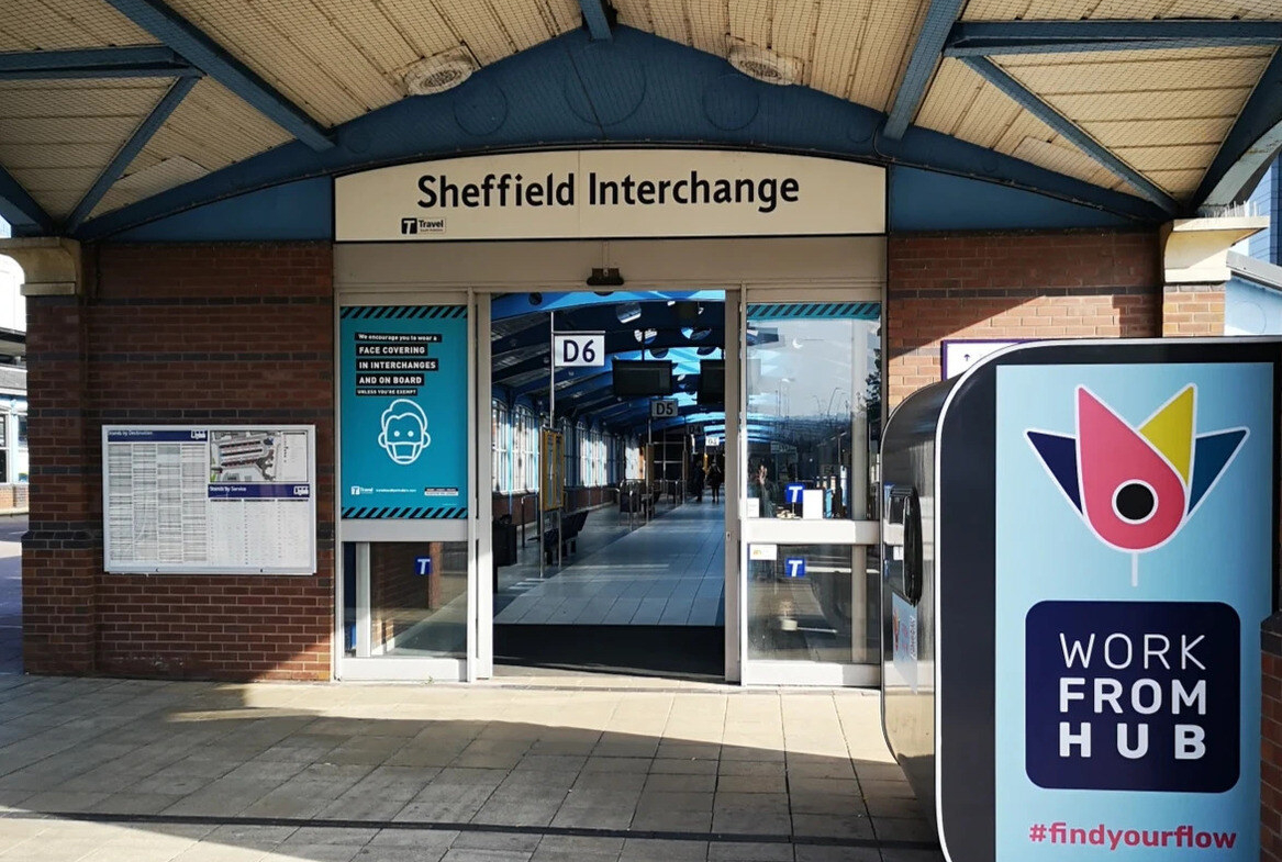 Private office at Sheffield Interchange