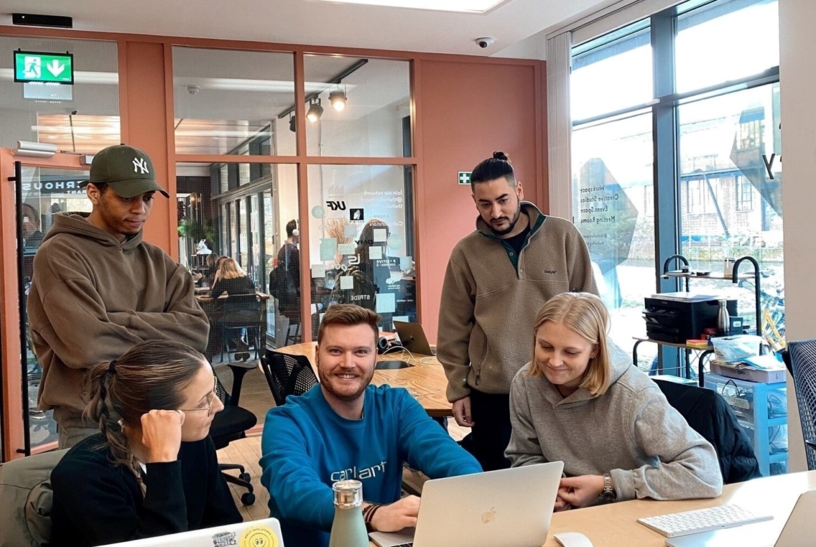 Creative space in Reliance Wharf N1