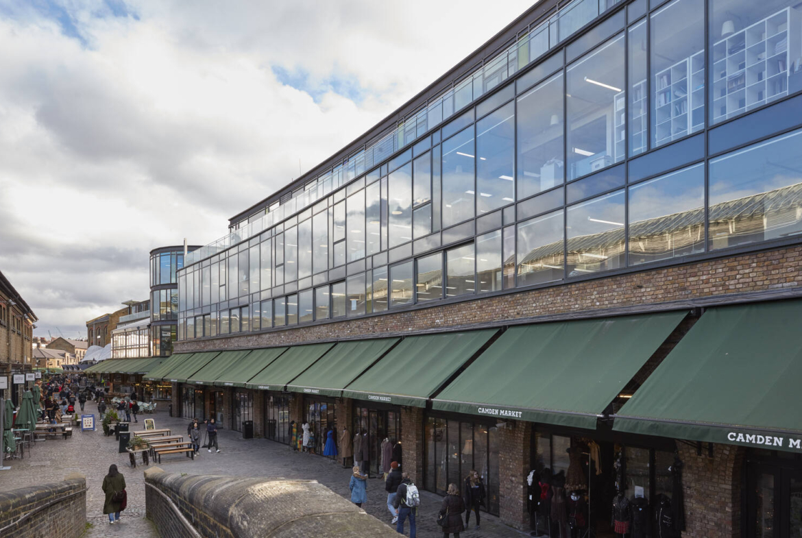 Camden market external Stunning workspace in Camden, London
