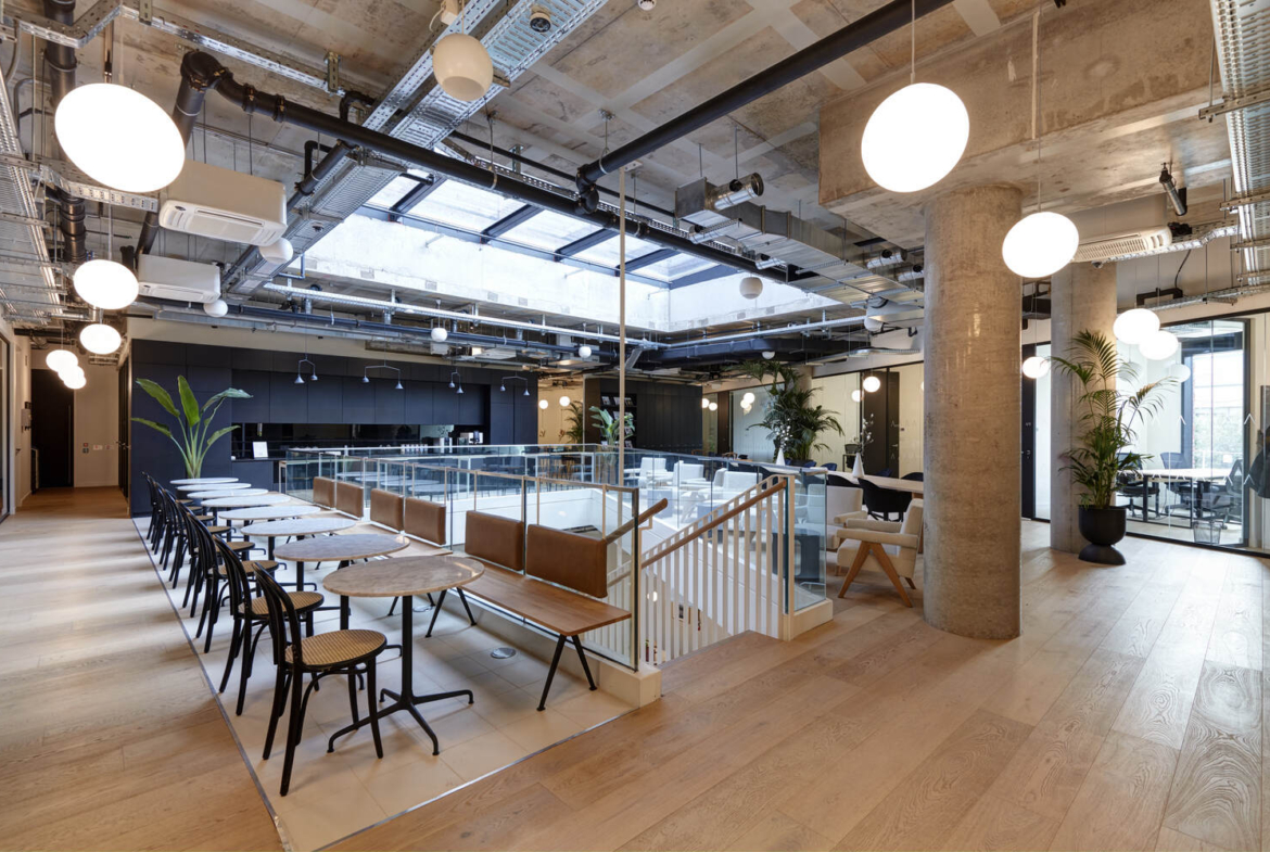 Office space to let in Hawley Wharf, Camden Town