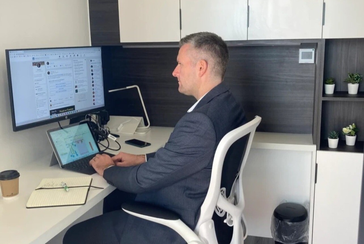 Private office at Sheffield Interchange