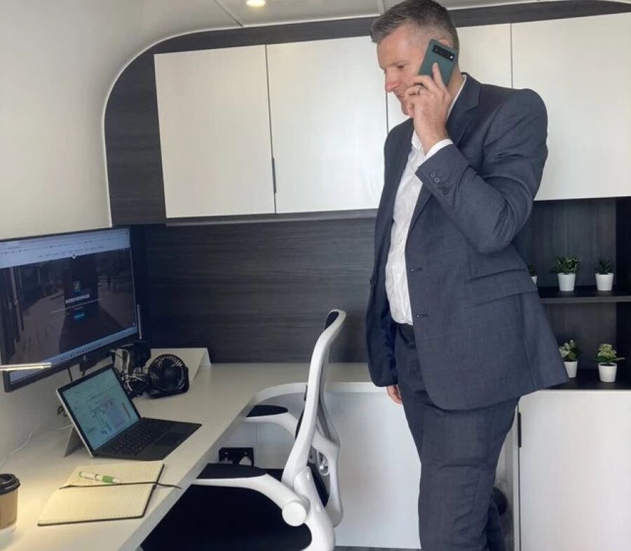 Private office at Sheffield Interchange