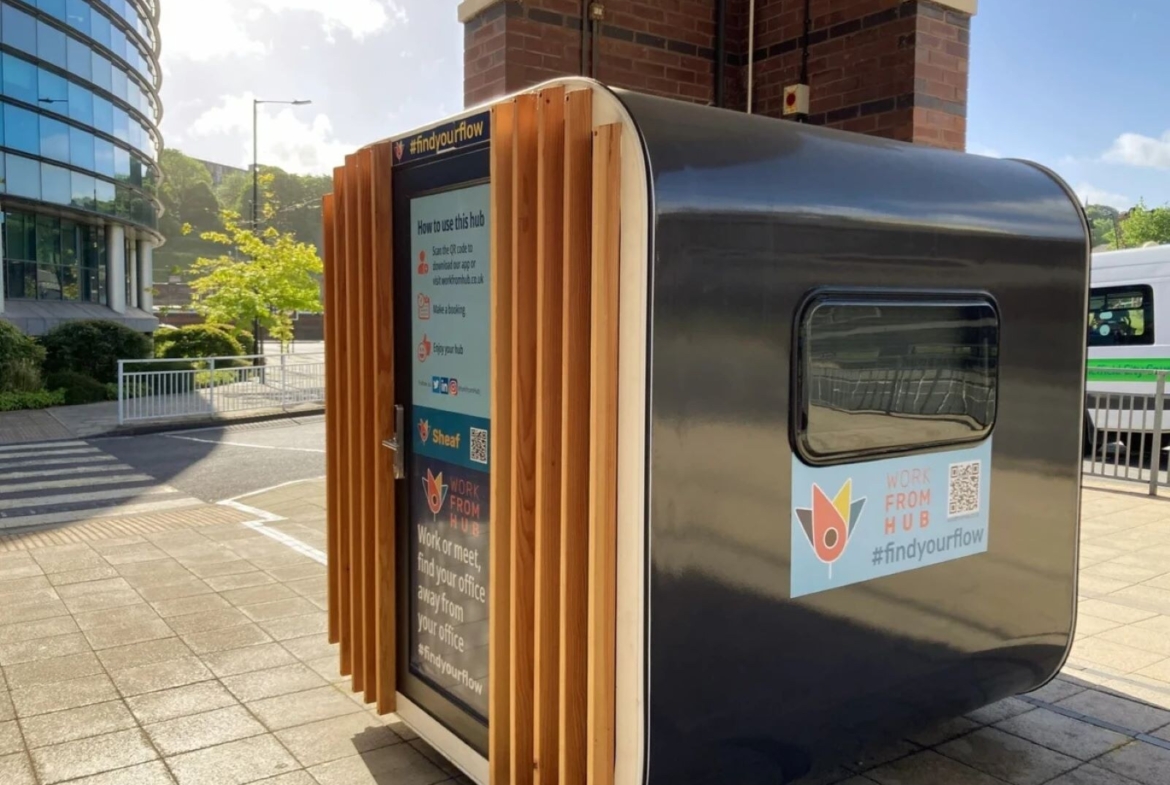 Private office at Sheffield Interchange