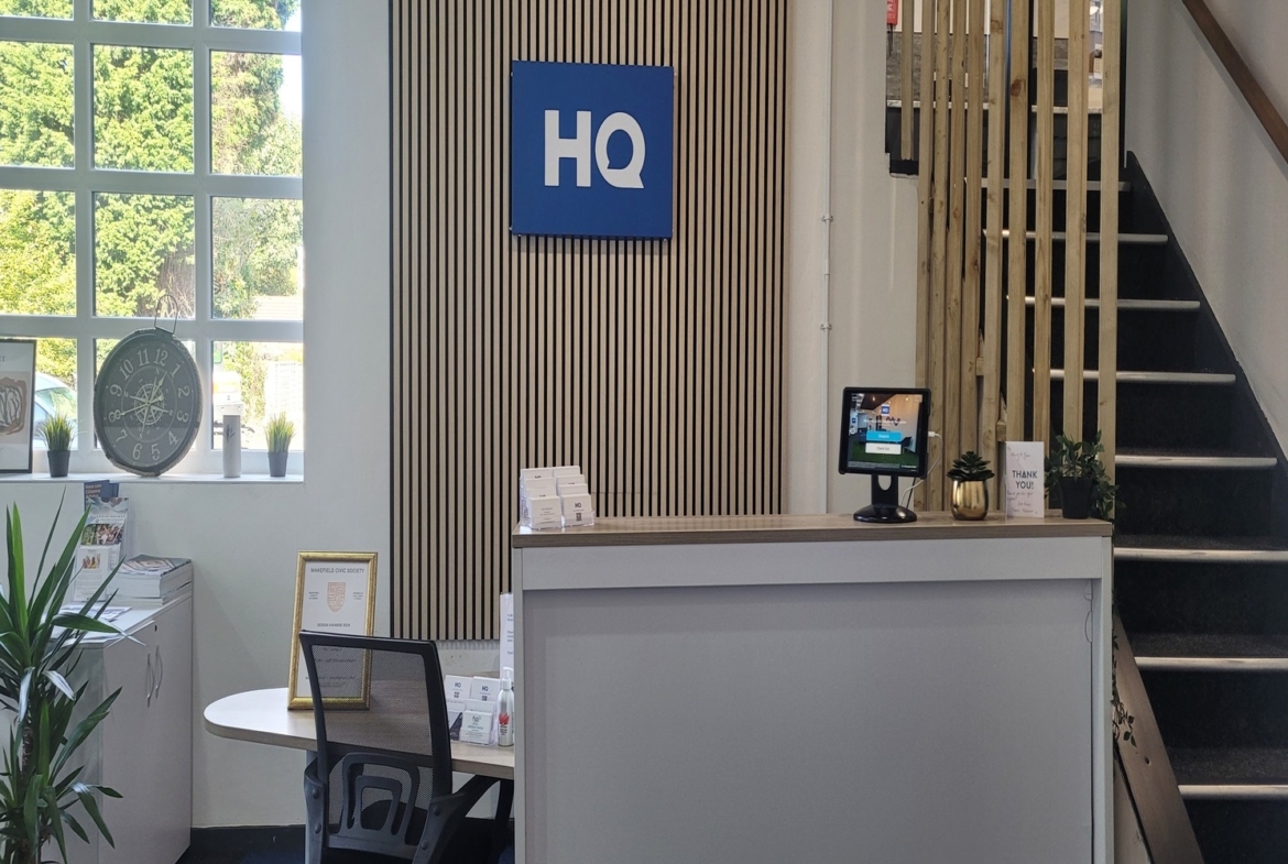 UPDATED RECEPTION Office Space in Wakefield
