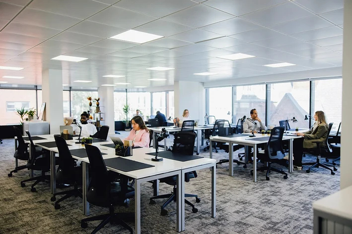 Flexible workspace at Eighty Strand, Riverside, London WC2.