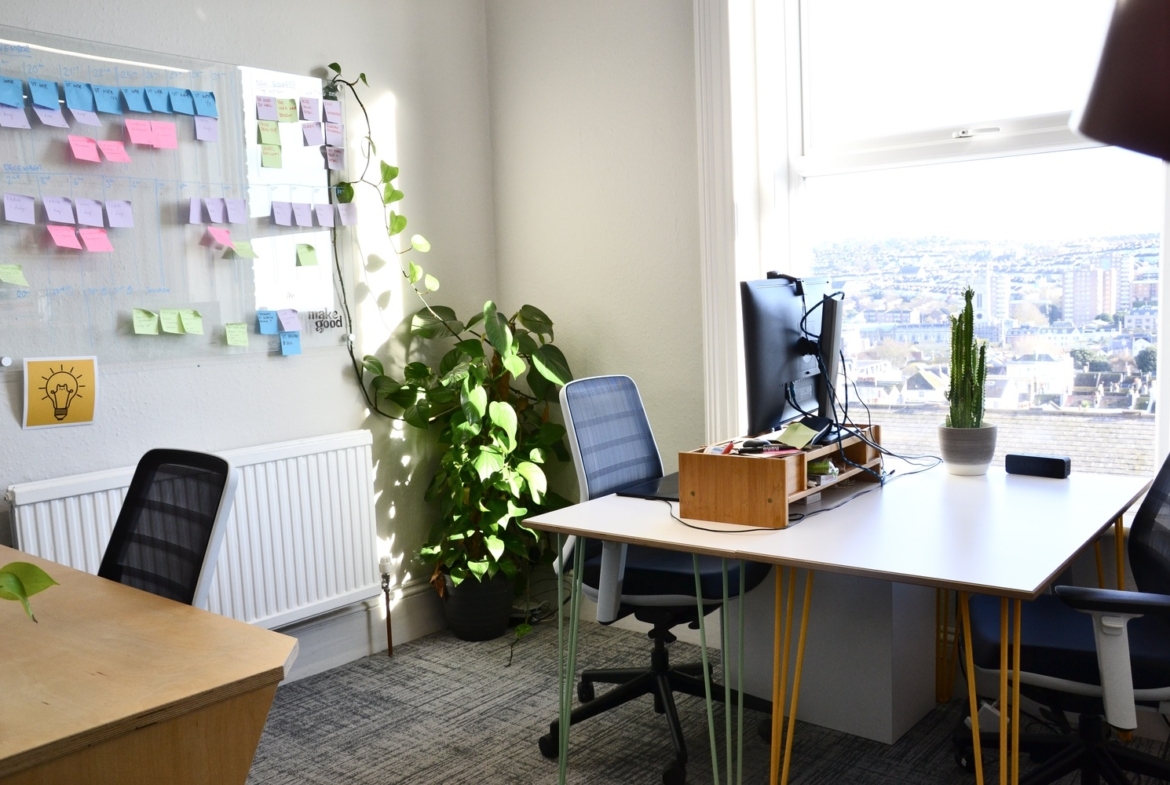 Fully furnished 3-4 Person Private Office available in Brighton